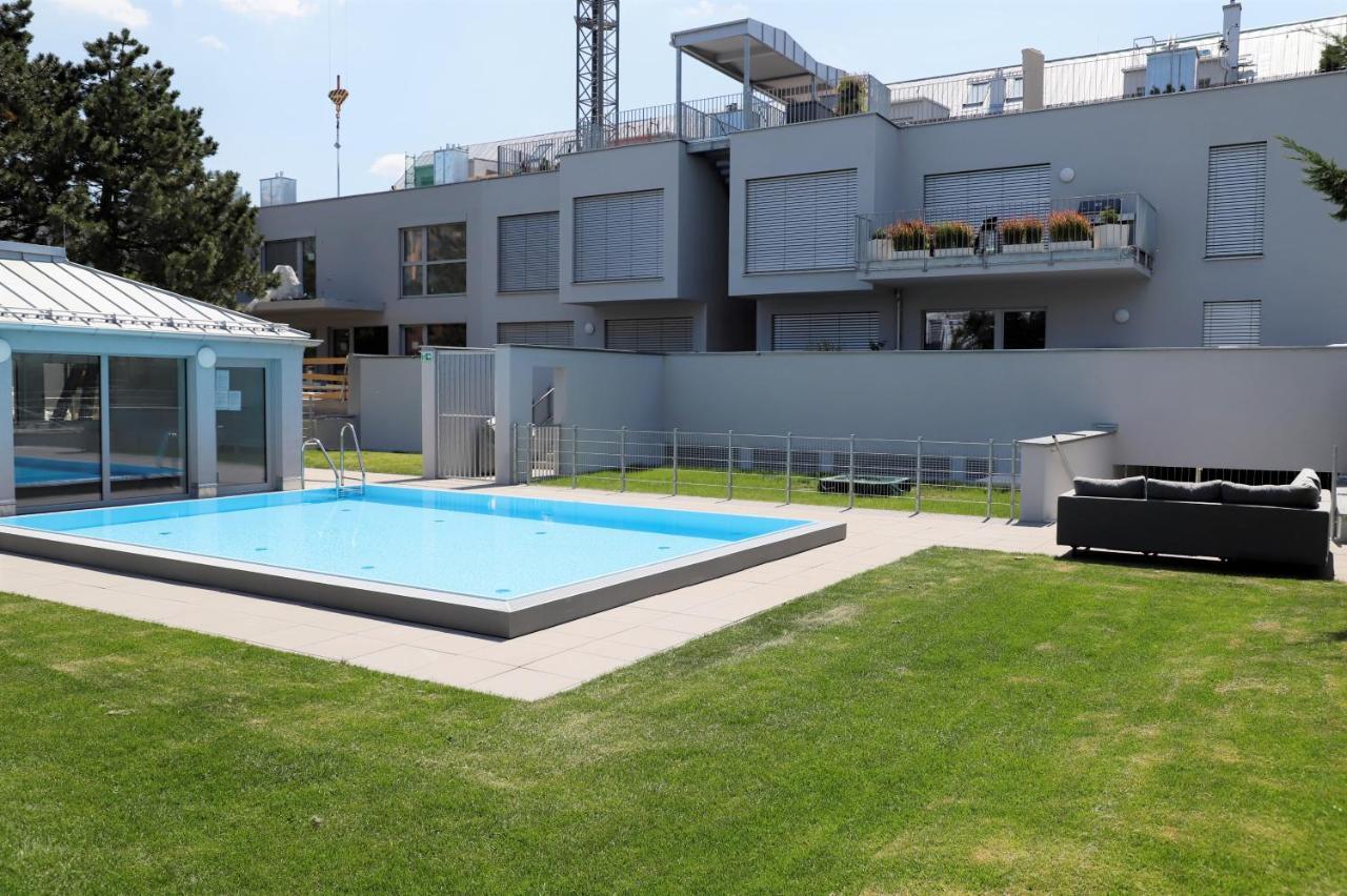 Rooftop Terrace, Free Garage Parking And Pool! Виена Екстериор снимка