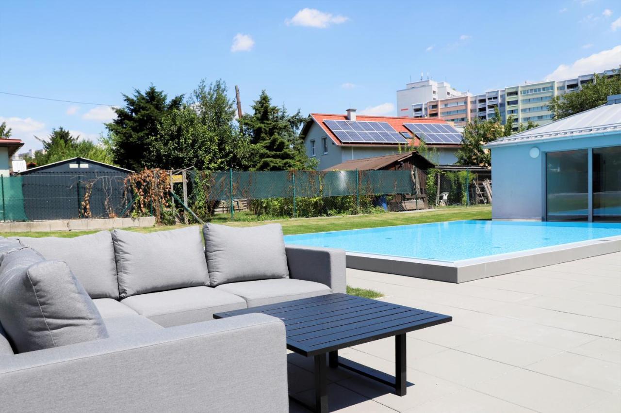Rooftop Terrace, Free Garage Parking And Pool! Виена Екстериор снимка