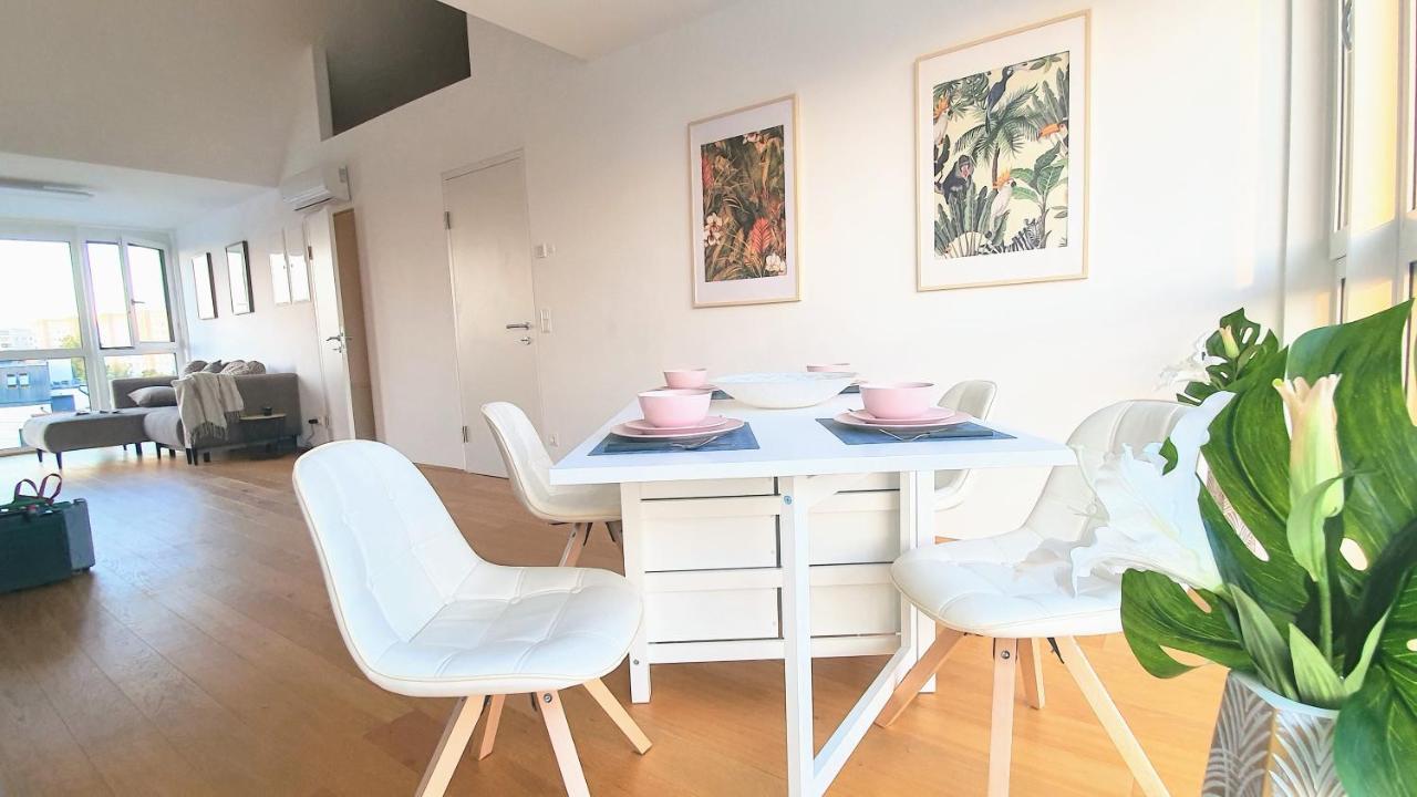 Rooftop Terrace, Free Garage Parking And Pool! Виена Екстериор снимка